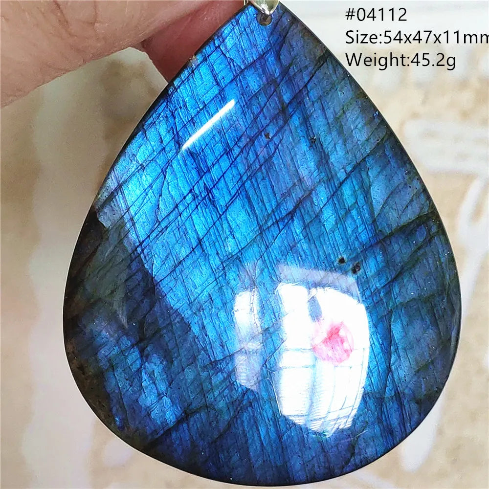 Blue Light Labradorite Pendant-ToShay.org