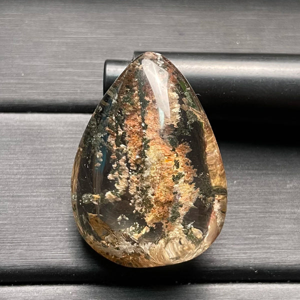 Green Phantom Crystal Pendant-ToShay.org