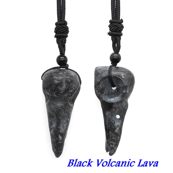 Crow Head Skull Pendant-ToShay.org
