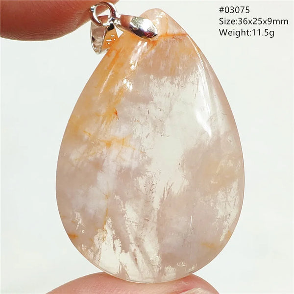 White Orange Phantom Pendant-ToShay.org