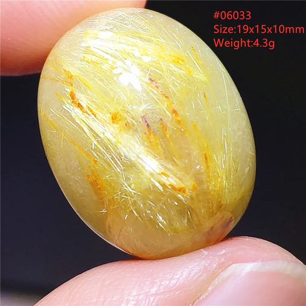 Gold Rutilated Quartz Pendant-ToShay.org