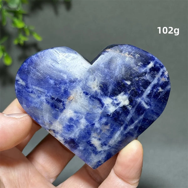 Blue Sodalite Palm Stone-ToShay.org