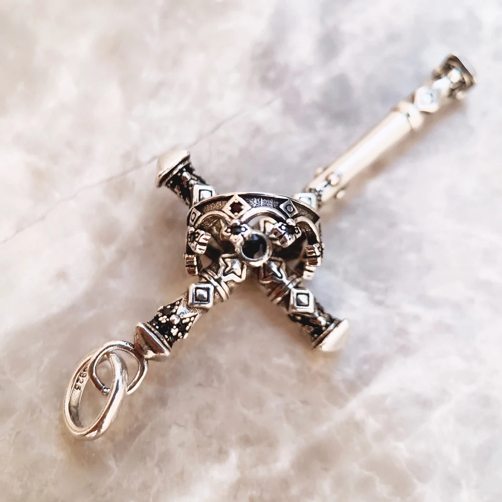 Silver Cross Pendant-ToShay.org