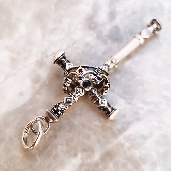 Silver Cross Pendant-ToShay.org