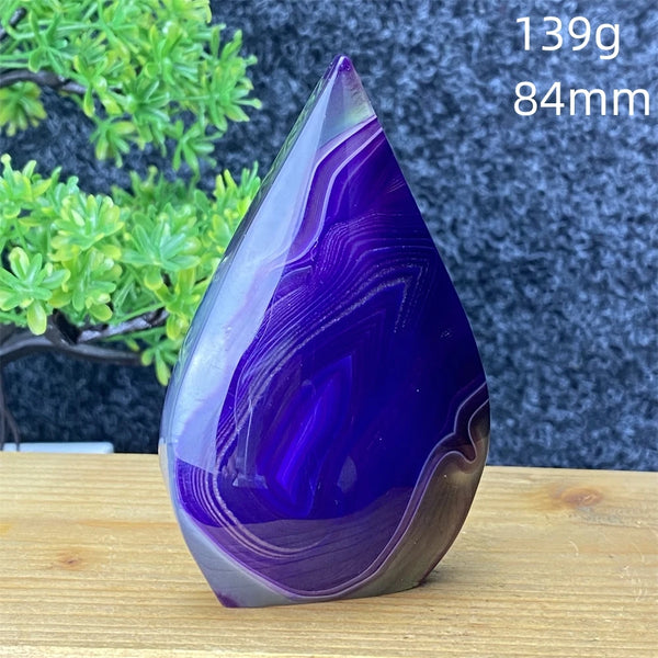 Purple Agate Torch-ToShay.org