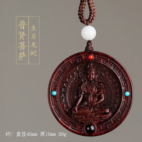 Sandalwood Ksitigarbha Pendant-ToShay.org