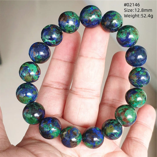 Blue Malachite Azurite Bracelet-ToShay.org