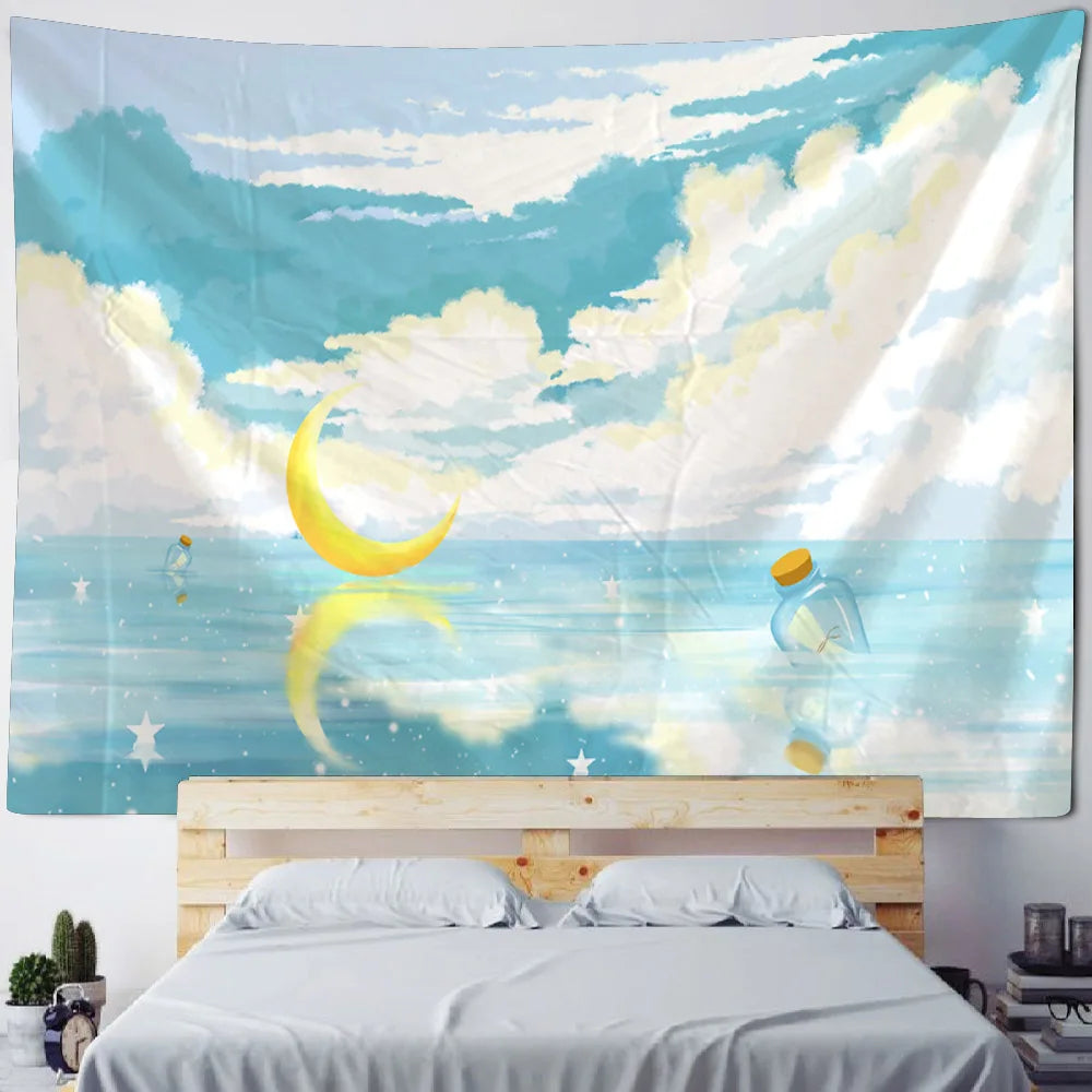Cloudy Sky Tapestry-ToShay.org
