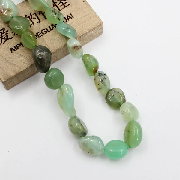 Green Chrysoprase Beads-ToShay.org