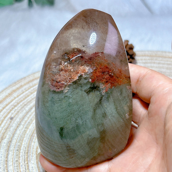 Green Garden Quartz Crystal-ToShay.org