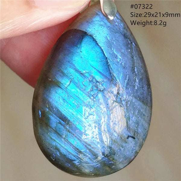 Blue Light Labradorite Pendant-ToShay.org