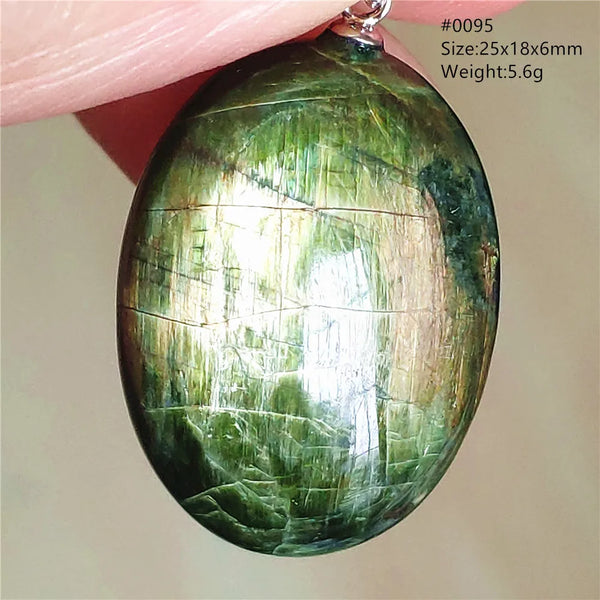 Green Diopside Pendant-ToShay.org
