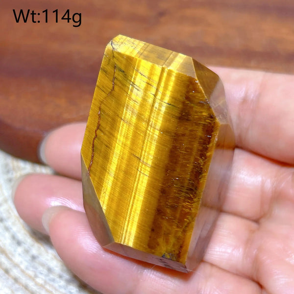Blue Yellow Tiger Eye Stone-ToShay.org