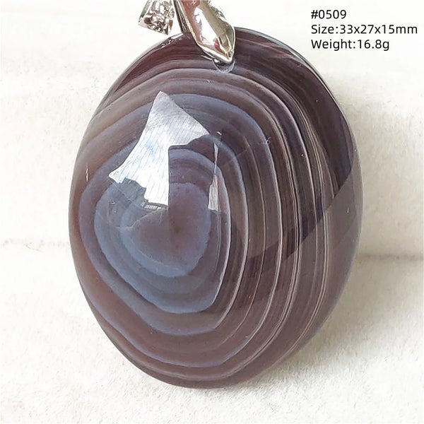 Black Red Agate Pendant-ToShay.org