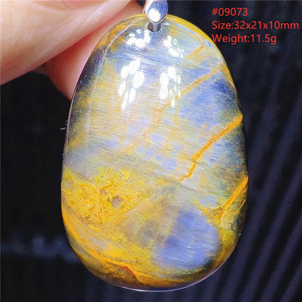 Blue Pietersite Pendant-ToShay.org