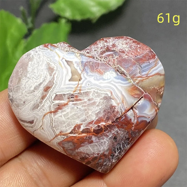 Red Agate Heart-ToShay.org