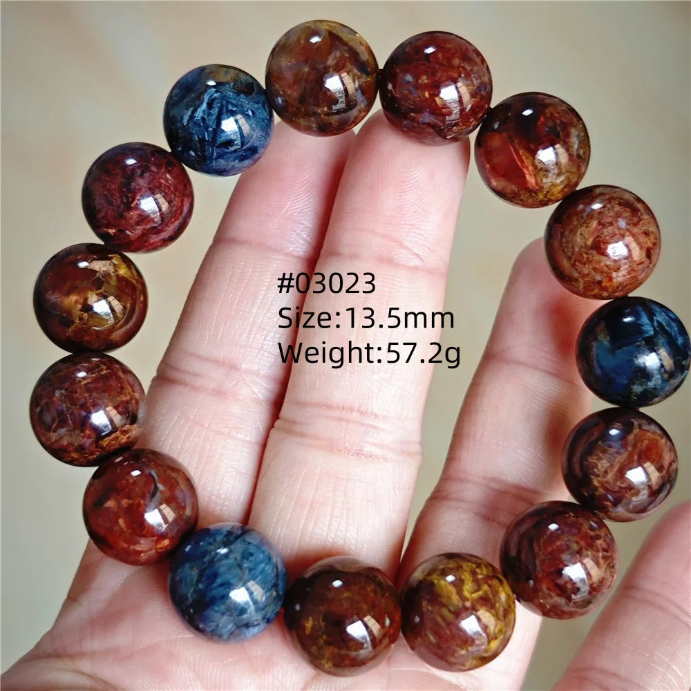Blue Red Pietersite Bracelet-ToShay.org