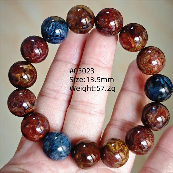 Blue Red Pietersite Bracelet-ToShay.org