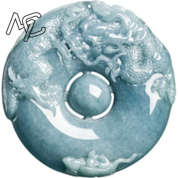 Blue Jade Rat Pendant-ToShay.org