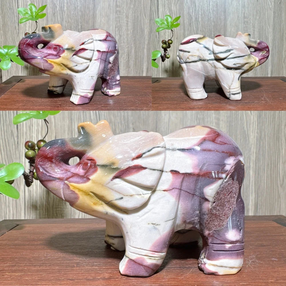 Purple Mookaite Elephant-ToShay.org