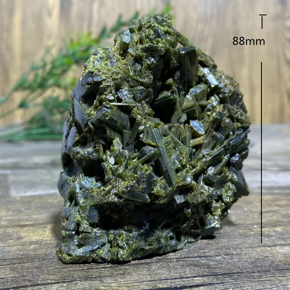 Green Tourmaline Skulls-ToShay.org