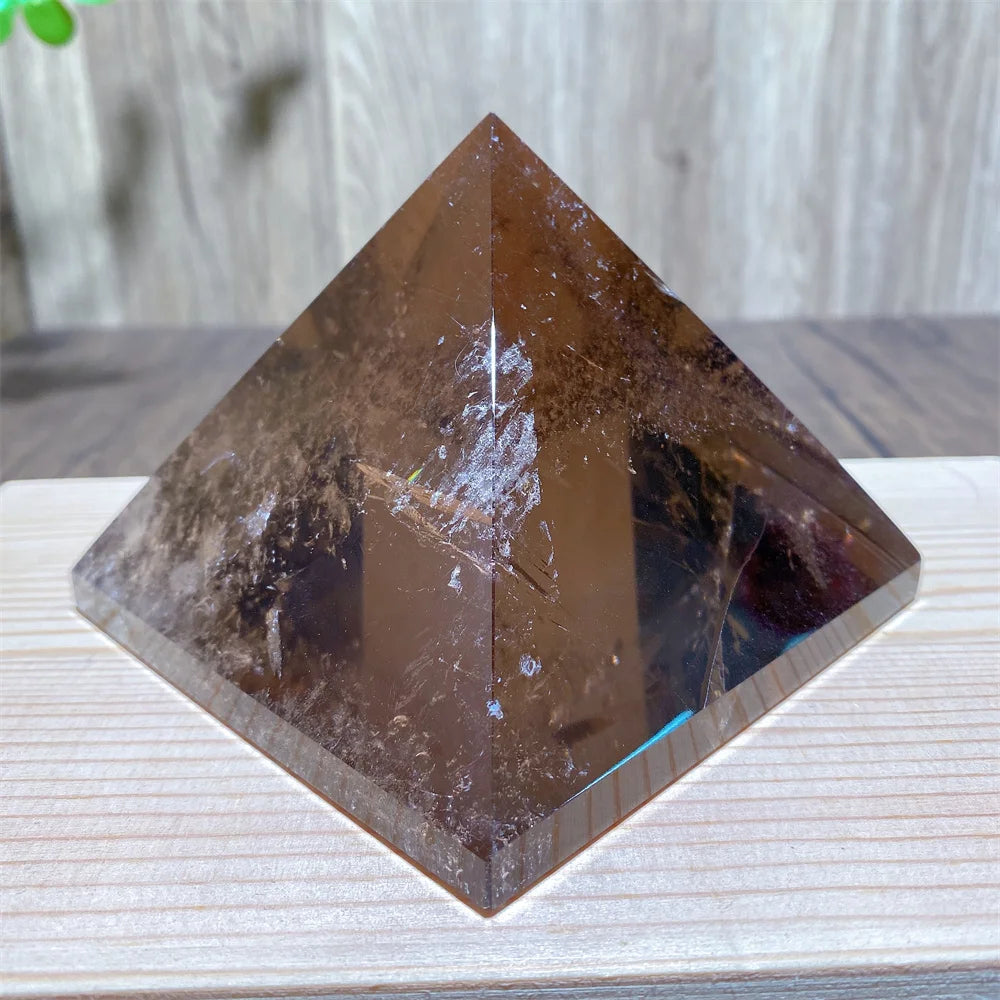 Brown Smoky Quartz Pyramid-ToShay.org