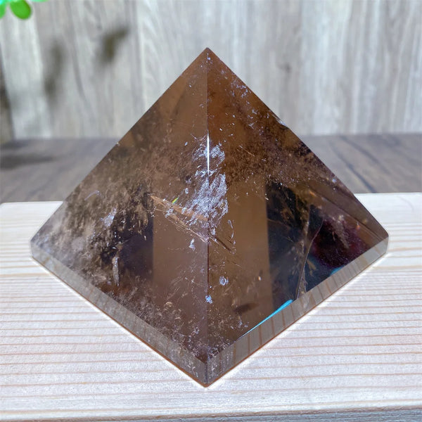 Brown Smoky Quartz Pyramid-ToShay.org