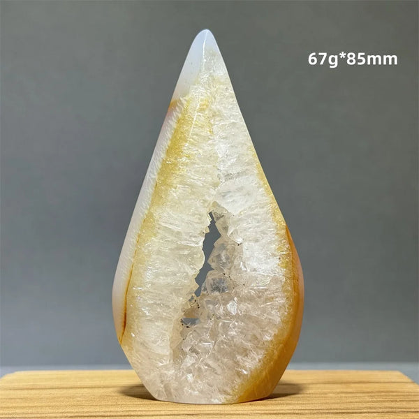 Yellow Agate Flame-ToShay.org