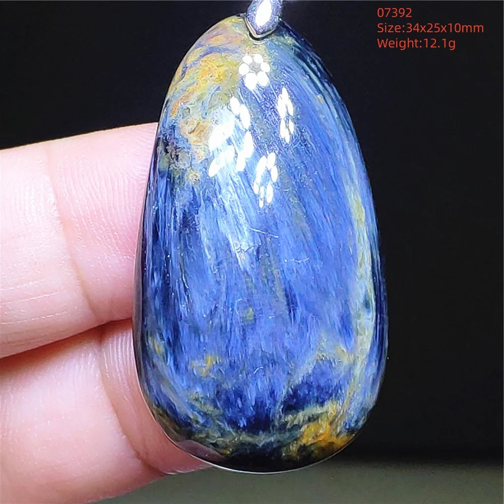 Blue Pietersite Pendant-ToShay.org