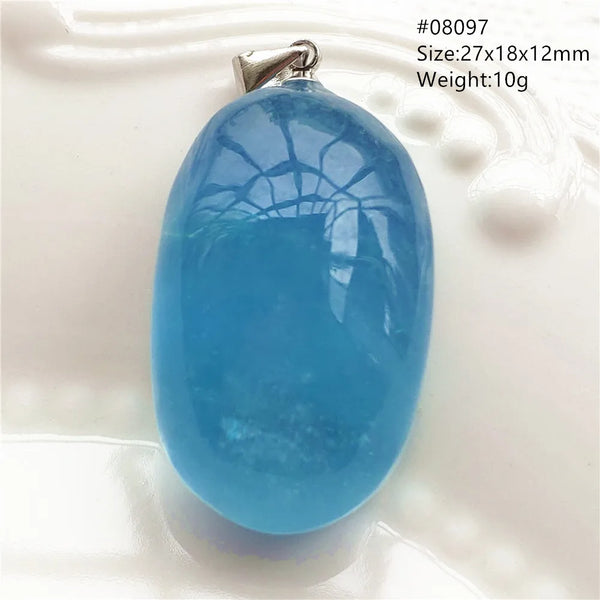 Blue Aquamarine Pendant-ToShay.org