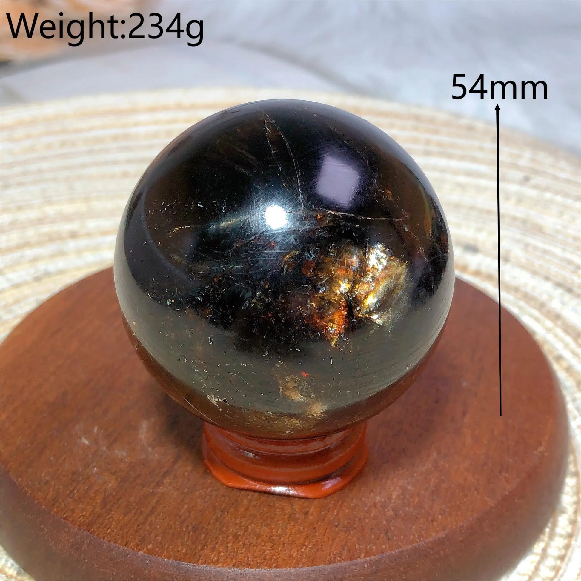 Gold Flash Phlogopite Balls-ToShay.org