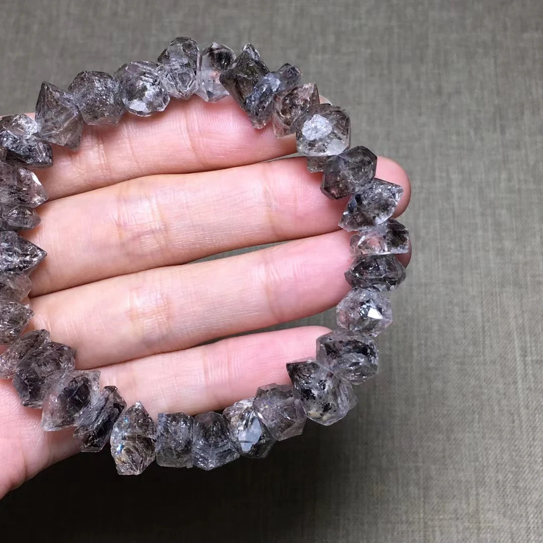 Black Diamond Quartz Bracelet-ToShay.org