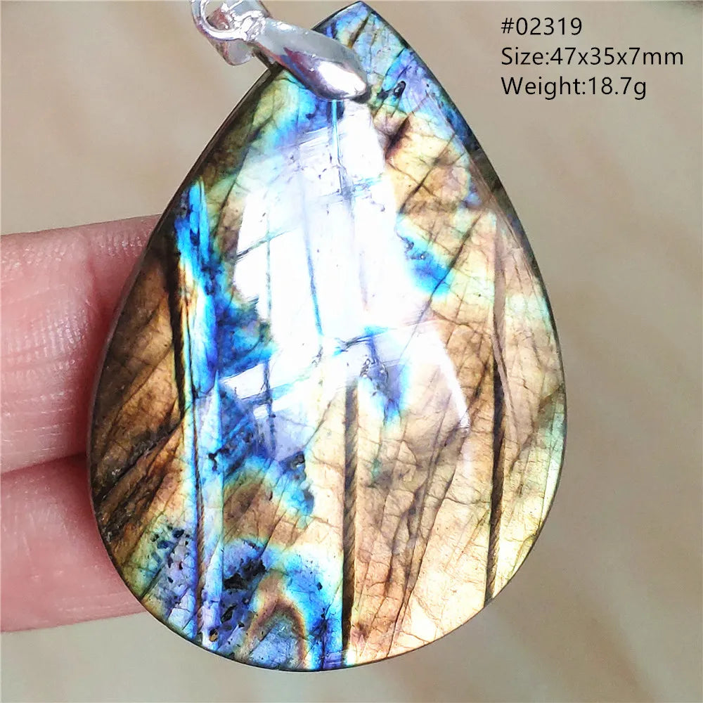 Blue Labradorite Pendant-ToShay.org
