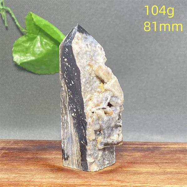 Purple Sphalerite Crystal Tower-ToShay.org
