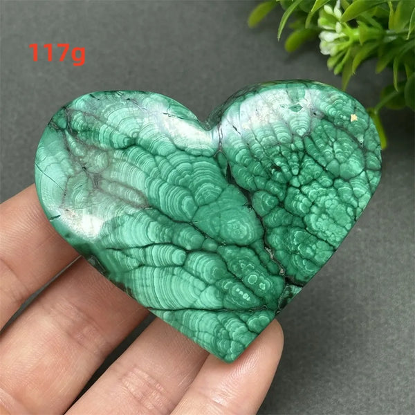 Green Malachite Heart-ToShay.org