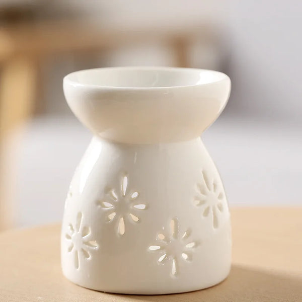 Hollow Ceramic Essential Oil Burner-ToShay.org