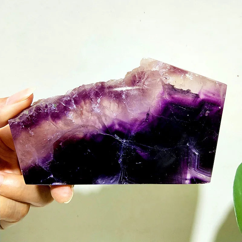 Rainbow Fluorite Slice-ToShay.org