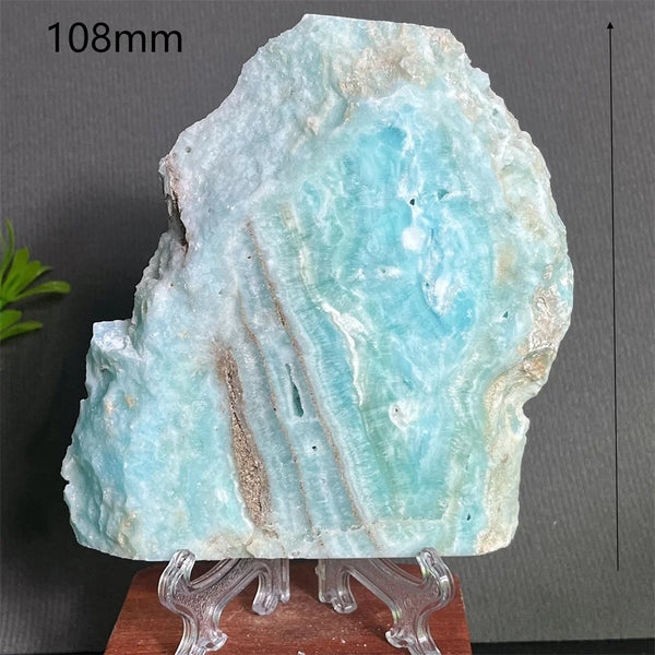 Blue Hemimorphite Slab-ToShay.org