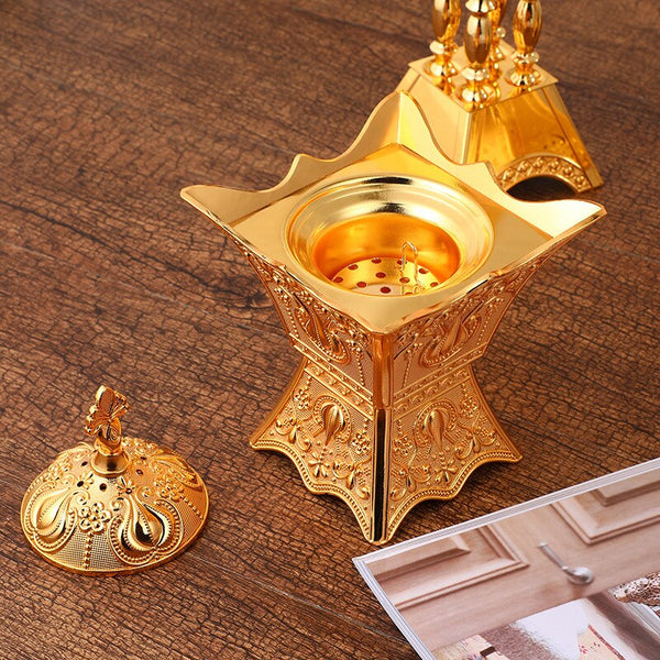 Gold Incense Burner-ToShay.org