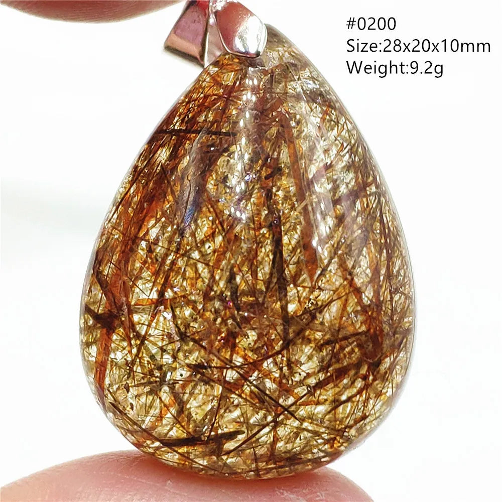 Black Gold Rutilated Quartz-ToShay.org