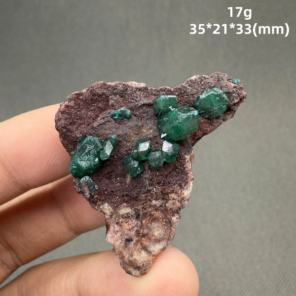 Green Dioptase Quartz-ToShay.org