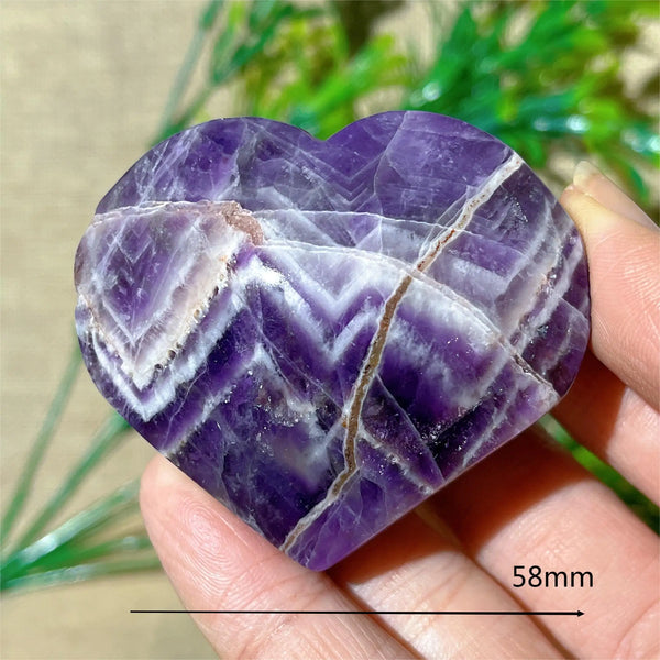 Purple Dream Amethyst Heart-ToShay.org