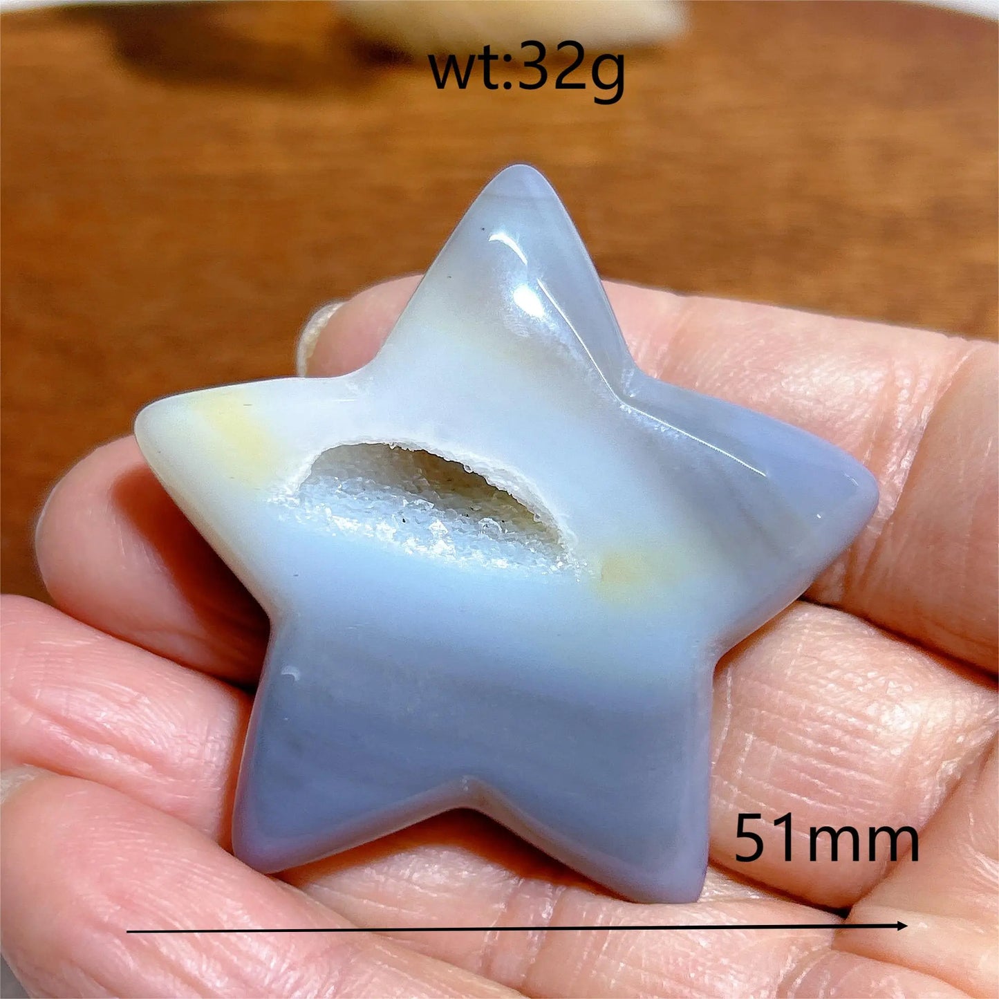 Grey Agate Star-ToShay.org
