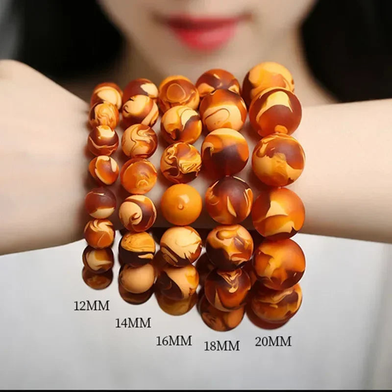 Yellow Amber Beeswax Bracelets-ToShay.org