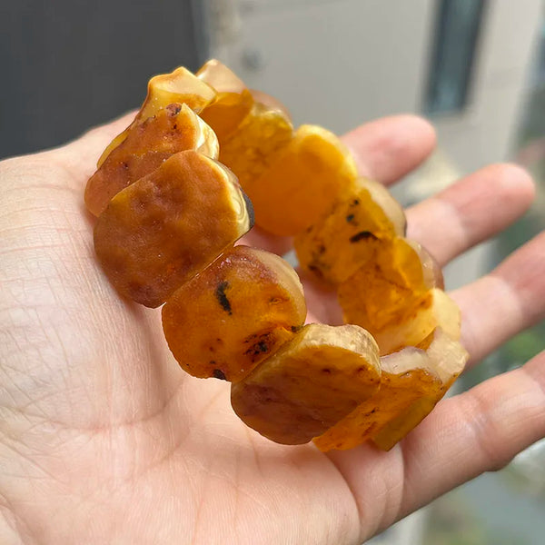 Yellow Amber Bracelet-ToShay.org