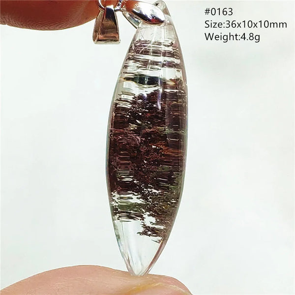 Green Phantom Quartz Pendant-ToShay.org