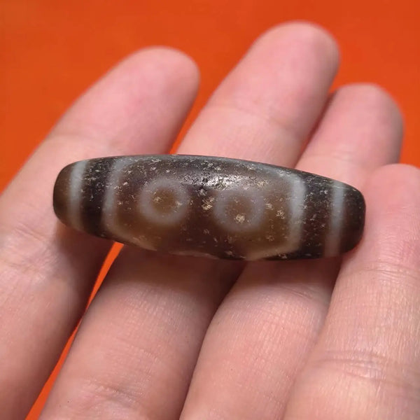 Tibetan Onyx Dzi Bead-ToShay.org