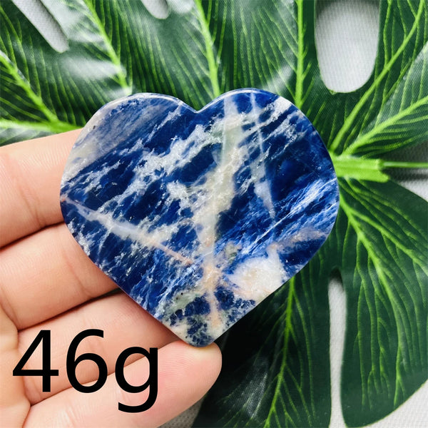 Blue Sodalite Heart-ToShay.org