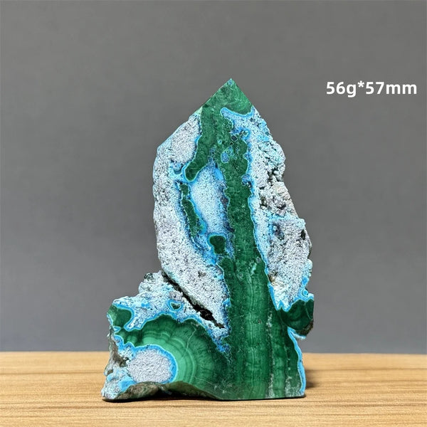 Blue Green Chrysocolla Stone-ToShay.org