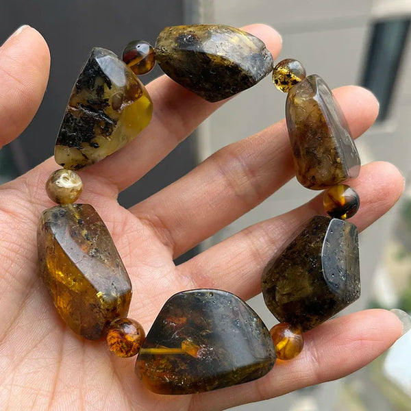 Yellow Amber Bracelet-ToShay.org
